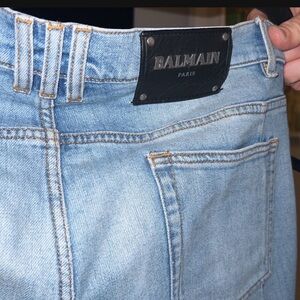 Balmain biker jeans - Sky Blue Denim Jeans for Men